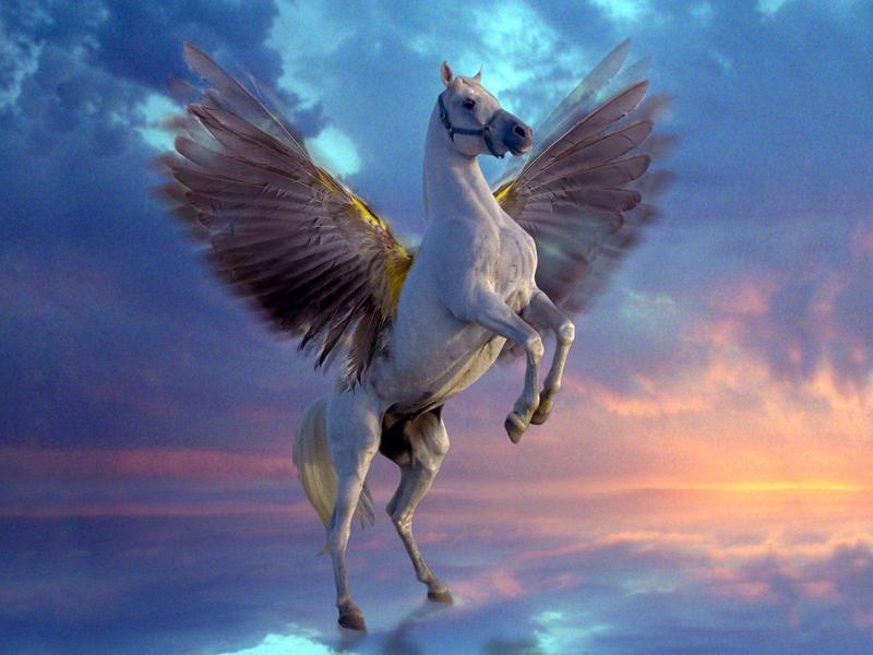 Mystical Pegasus; DISPLAY FULL IMAGE.