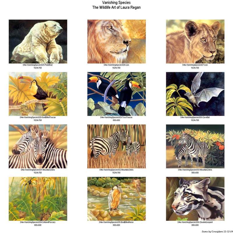 Consigliere Scan: Vanishing Species (Wallpaper) Index 003; DISPLAY FULL IMAGE.