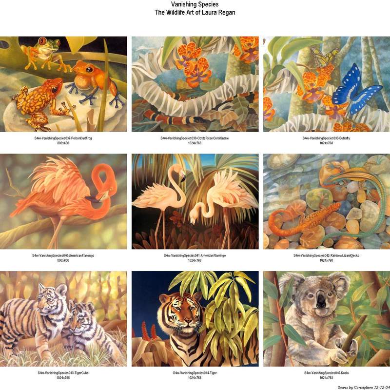 Consigliere Scan: Vanishing Species (Wallpaper) Index 004; DISPLAY FULL IMAGE.