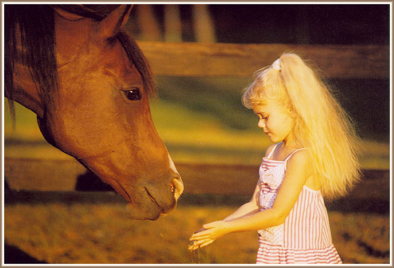 [Richardson Scan] Snaps'n Shots - Boiselle Gabrielle 02 (Horse and Girl); DISPLAY FULL IMAGE.