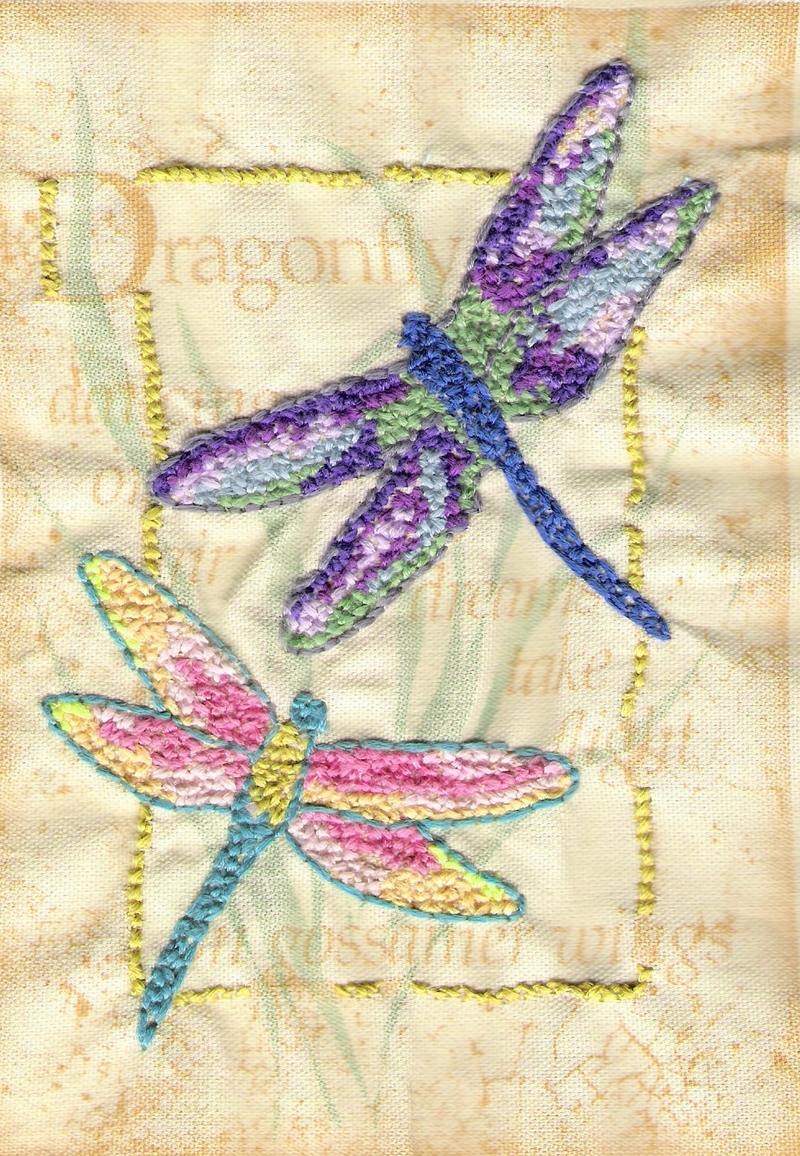 Dragonflies; DISPLAY FULL IMAGE.