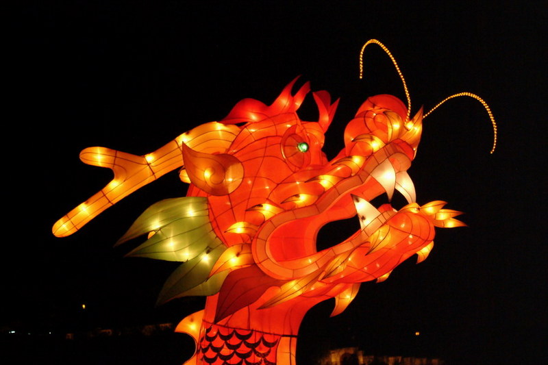 [Animal Lantern] Oriental Dragon; DISPLAY FULL IMAGE.
