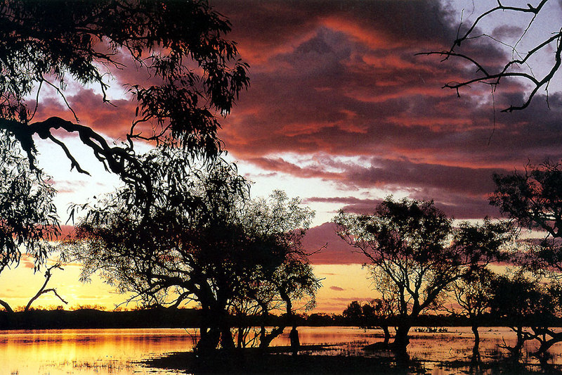 [Baptist Church Australia 1996 Calendar] Coongie Lake; DISPLAY FULL IMAGE.