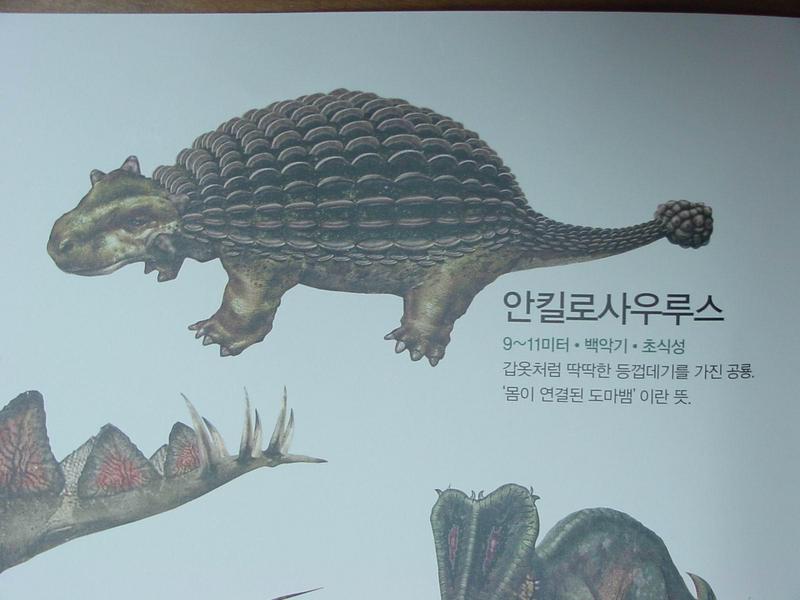 [공룡] 안킬로사우루스(Ankylosaurus); DISPLAY FULL IMAGE.