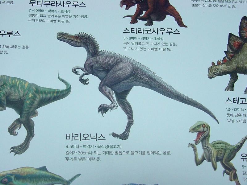 [공룡] 바리오닉스(Baryonyx); DISPLAY FULL IMAGE.