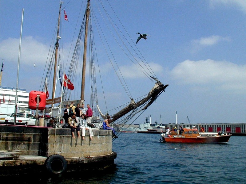 [DOT CD02] Duck, Copenhagen, Harbor Area; DISPLAY FULL IMAGE.