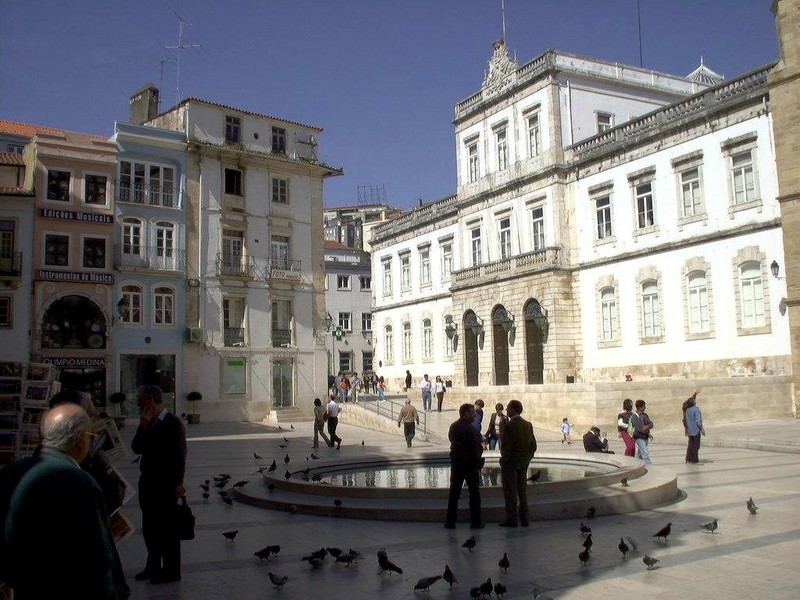 [DOT CD04] Portugal - Coimbra - Pigeons; DISPLAY FULL IMAGE.