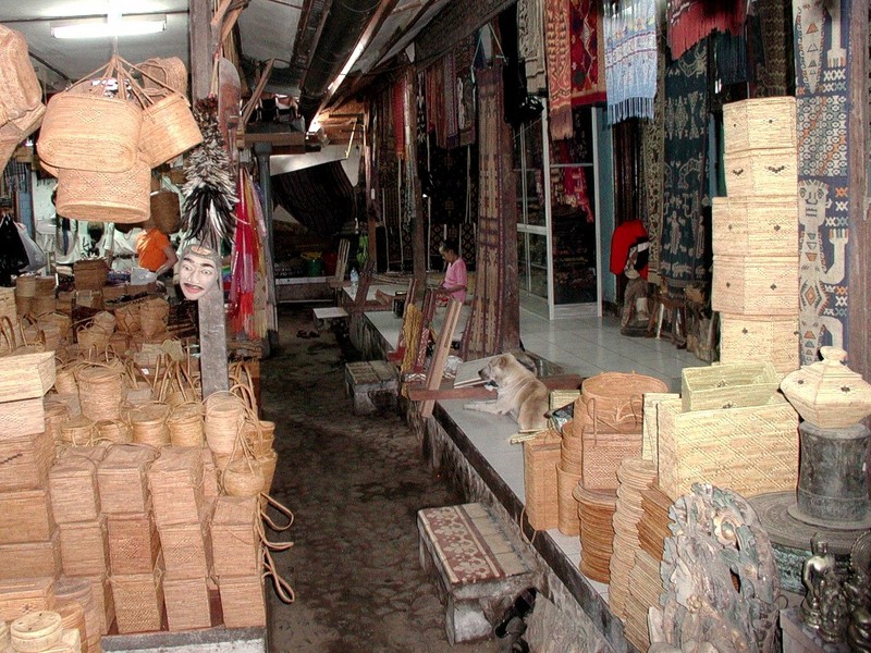 [DOT CD05] Indonesia Bali - Tenganan Traditional Village - Dog; DISPLAY FULL IMAGE.