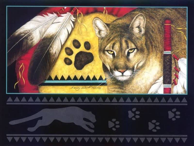[vc Scan] Ananya Native American - Ghostwalker (Puma); DISPLAY FULL IMAGE.