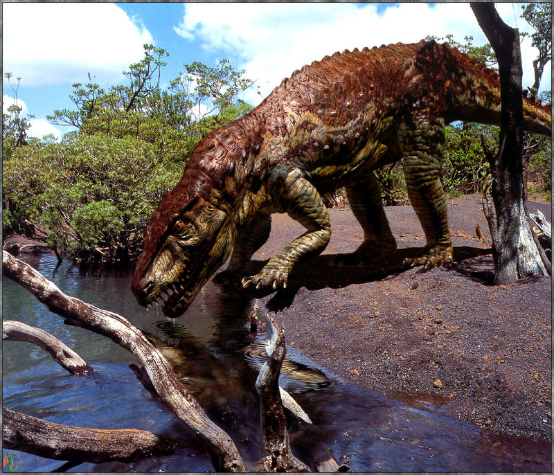 [Fafnir Scan - Walking with Dinosaurs] Postosuchus; DISPLAY FULL IMAGE.