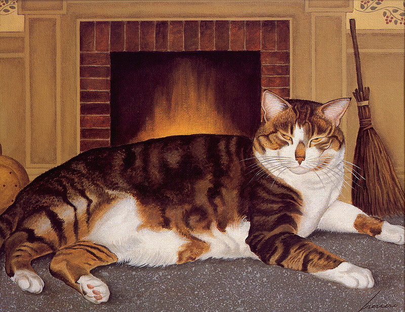 [LRS Art Medley] Lowell Herrero, Cats; DISPLAY FULL IMAGE.