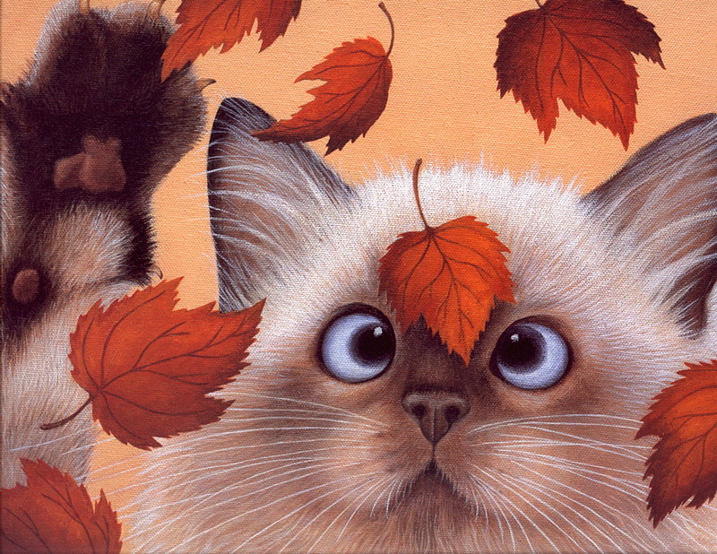 [LRS Art Medley] Lowell Herrero, Cats; DISPLAY FULL IMAGE.