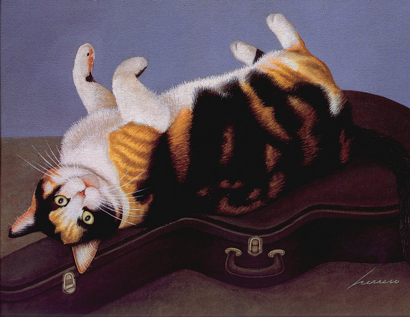 [LRS Art Medley] Lowell Herrero, Cats; DISPLAY FULL IMAGE.