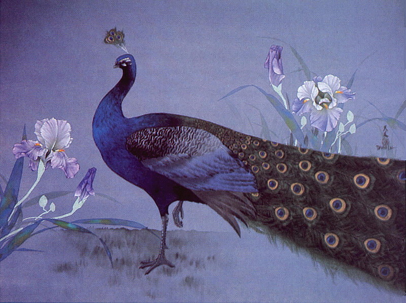 [LRS Art Medley] David Lee, Royal Peacock; DISPLAY FULL IMAGE.