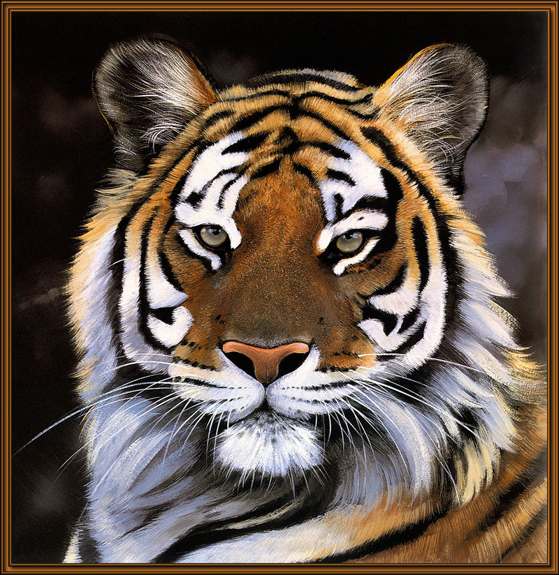 Paintings of Big Cats 2001 Calendar; DISPLAY FULL IMAGE.