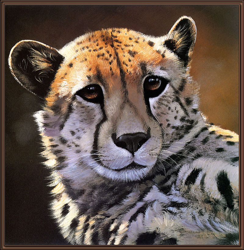 Paintings of Big Cats 2001 Calendar; DISPLAY FULL IMAGE.