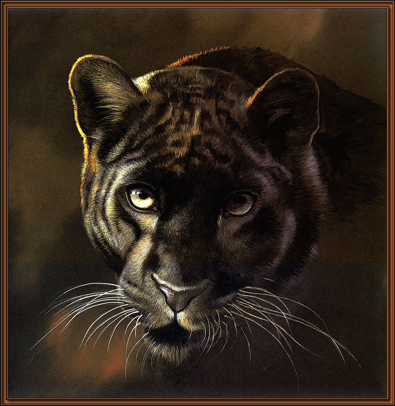 Paintings of Big Cats 2001 Calendar; DISPLAY FULL IMAGE.