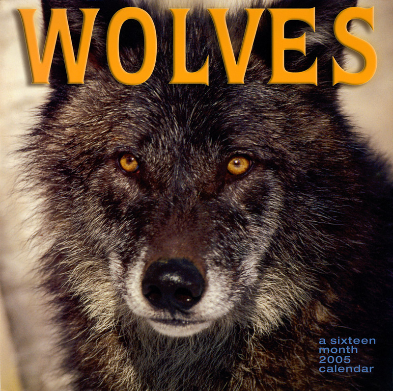 Wolves Calendar 2005 Front Cover; DISPLAY FULL IMAGE.