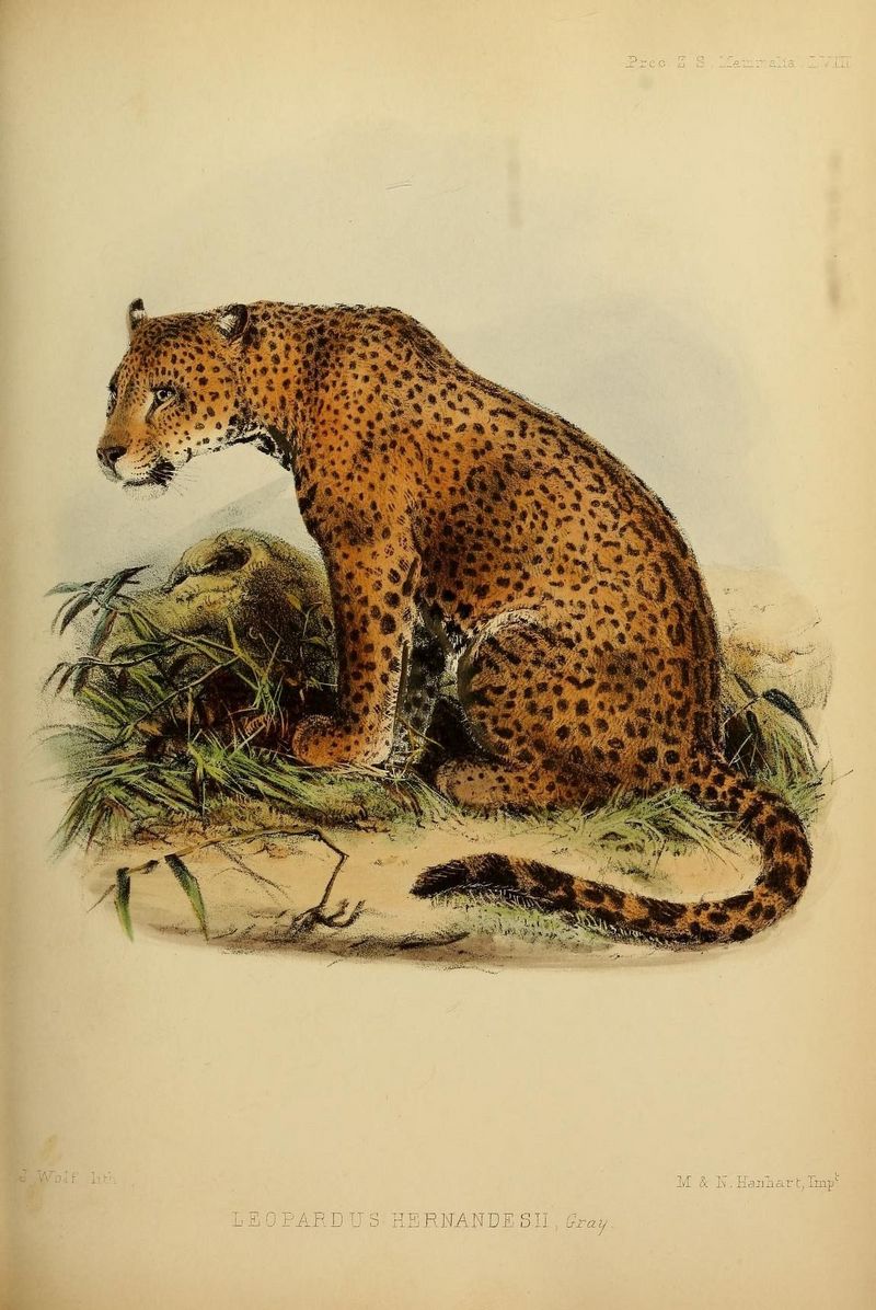 Western Mexican jaguar (Panthera onca hernandesii); DISPLAY FULL IMAGE.