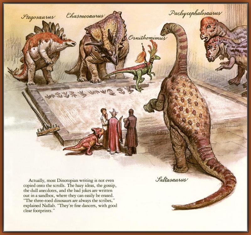 Dinosaur Art - Dinotopia; DISPLAY FULL IMAGE.