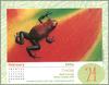 [xLR8 Frogs 2004 Box Calendar] 098 Strawberry poison dart frog - Dendrobates pumilio