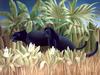 Consigliere Scan: Vanishing Species, The Wildlife Art of Laura Regan - 005 Leopard Black Panther