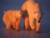 Screen Themes - Polar Bears - Sunrise on Mom & Cub