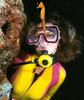 [Underwater Scuba Diving] Lady & Sea Horse