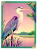 [Animal Art - Martha Vaughan] Great Blue Heron (Ardea herodias)