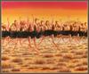 [Animal Art - Aska Warabe] Ostriches