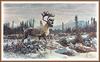 [zFox SWD Scan] The Western Paintings of John Clymer 032 Caribou In Winter