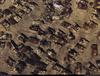 [B14 SLR: Yann Arthus-Bertrand] Iraqi tank cemetery in the desert near Jahra