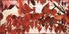 [FlowerChild scans - Wildlife-Birds] Painted by Mel Garbrak, Red on Red (Northern Cardinal)