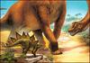 [LRS Art Medley] Dinosaurs by Alex Ebel, Brachiosaurus & Stegosaurus