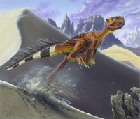 Psittacosaurus by Todd Marshall