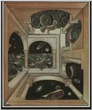 Fine Art: M.C. Escher: An other World II, Wood engraving, 1947 - aoworld.jpg [01/01]