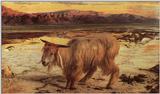 Fine Art: William Homan Hunt: The Scapegoat, 1854 - scapgoat.jpg [01/01]